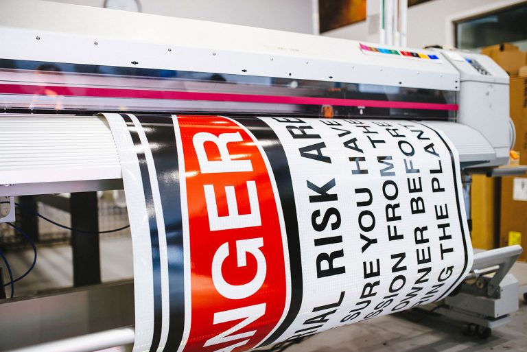 safety signs digitally printed