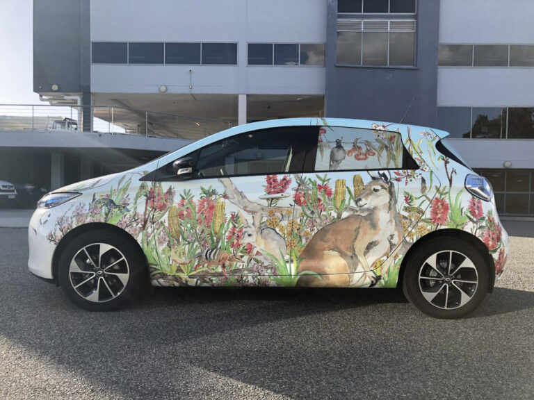 City of Canning Renault Zoe Full Vehicle Wrap