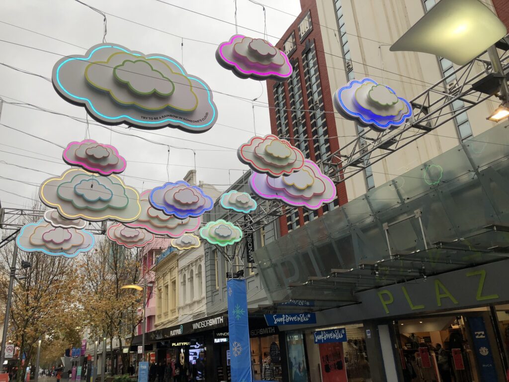 City of Perth event activation signage