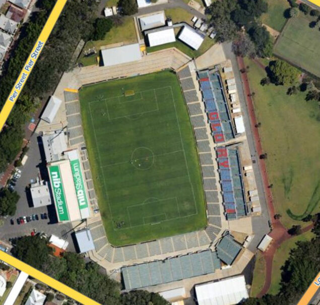 NIB stadium signage to entice the fans