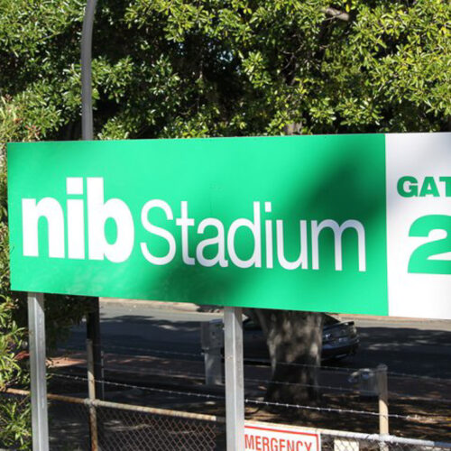 NIB stadium signage to entice the fans