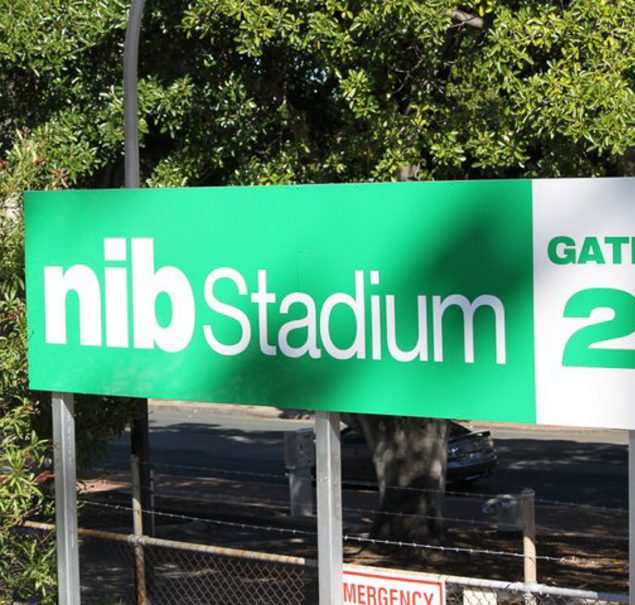 NIB stadium signage to entice the fans